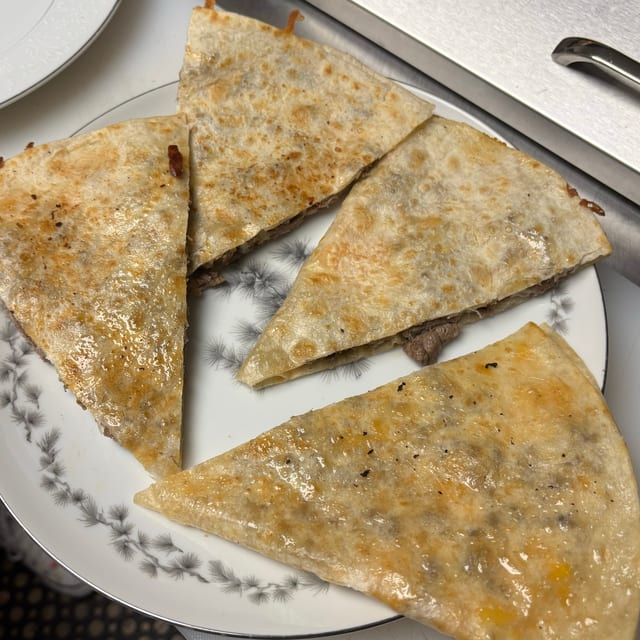 Quesadillas.