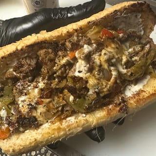 Philly Cheese Steak Sandwich