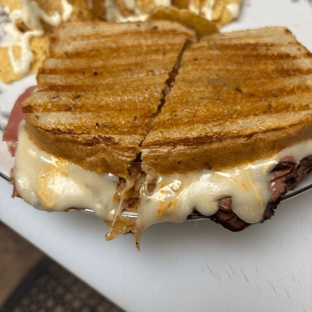 Russian Pastrami Panini.