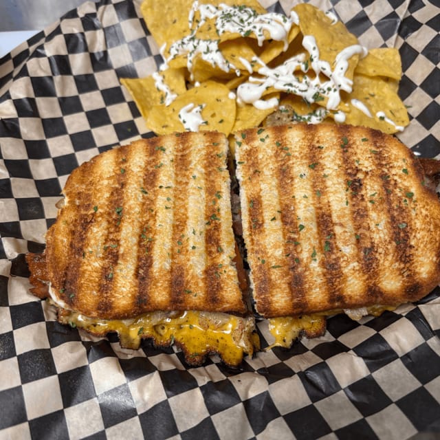Chicken Bacon Ranch Panini (AKA CBR).
