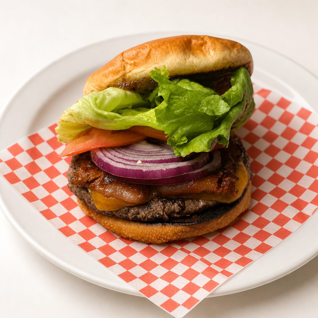 BBQ Bacon Cheese Burger.