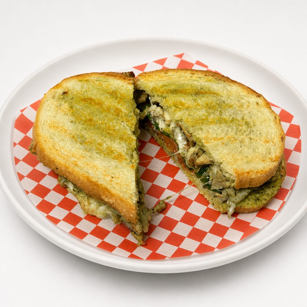 Chicken Pesto Panini.